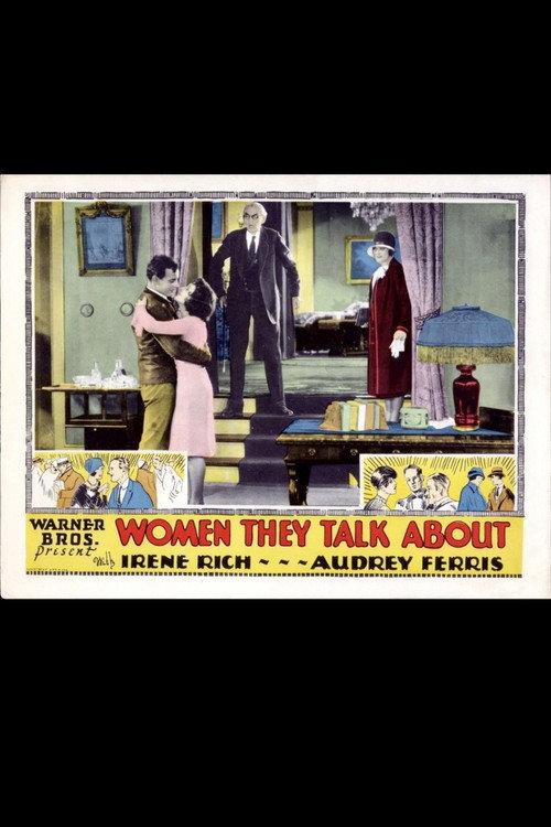 Women They Talk About 1928 official movie poster