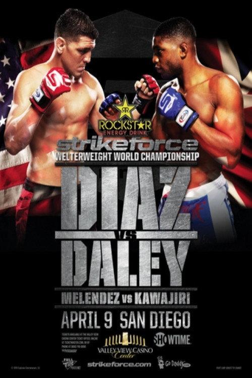 Strikeforce: Diaz vs. Daley 2011 official movie poster