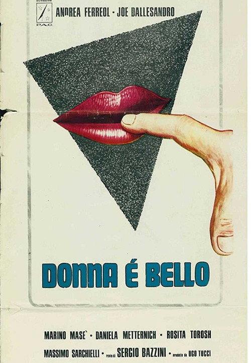 One Woman's Lover 1974 official movie poster