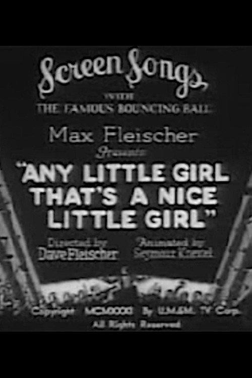 Any Little Girl That's a Nice Little Girl 1931 official movie poster