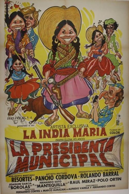 La presidenta municipal 1975 official movie poster