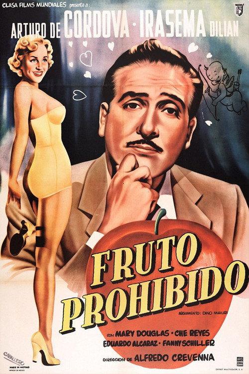 Fruto prohibido 1953 official movie poster