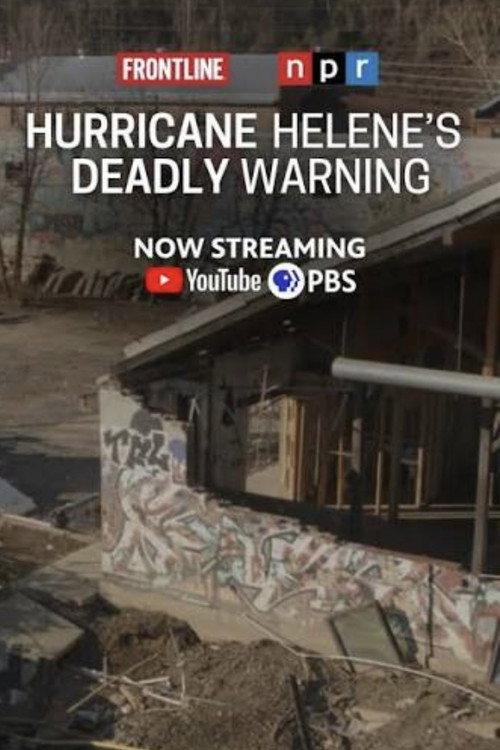 Hurricane Helene's Deadly Warning 2025 official movie poster