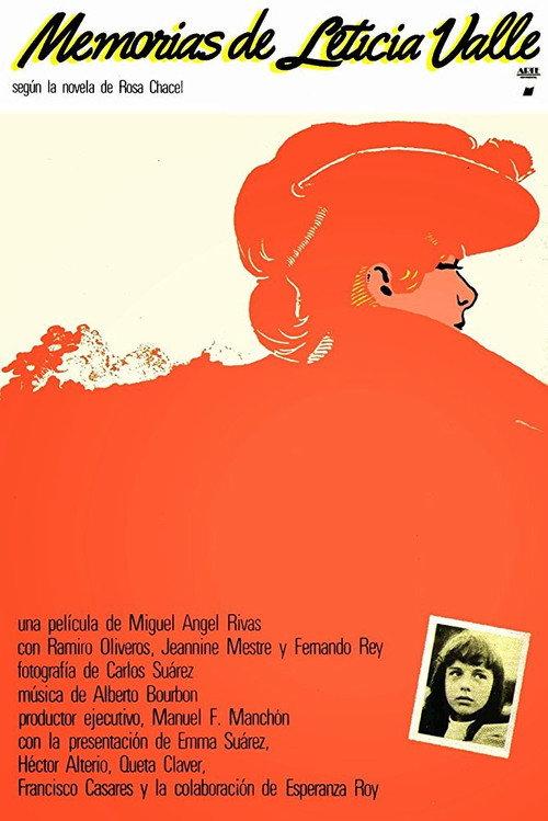 Memorias de Leticia Valle 1980 official movie poster