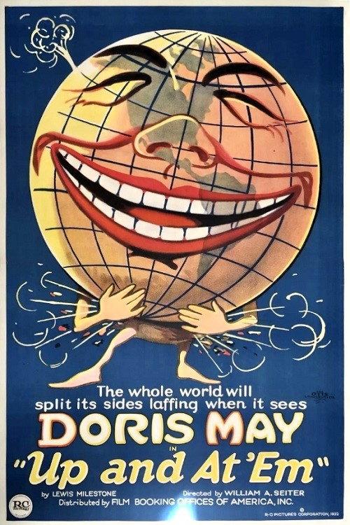 Up and at 'Em 1922 official movie poster