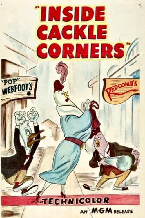 Inside Cackle Corners 1951 official movie poster