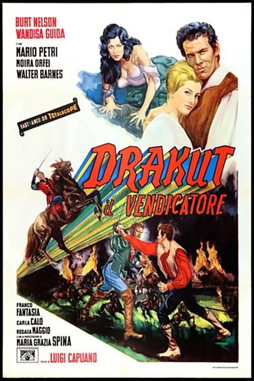 Drakut the Avenger 1961 official movie poster