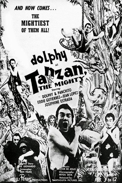 Tanzan the Mighty 1962 official movie poster