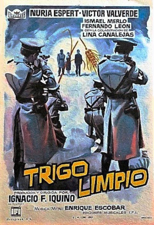 Trigo limpio 1962 official movie poster