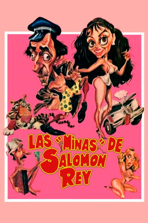 Las minas de Salomón Rey 1986 official movie poster