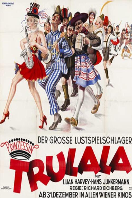 Prinzessin Trulala 1926 official movie poster