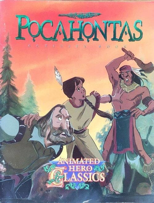 Animated Hero Classics: Pocahontas 1994 official movie poster