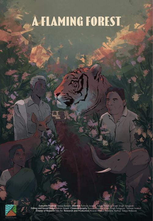 A Flaming Forest  official movie poster