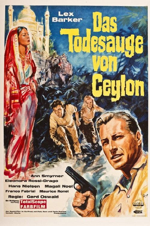 Scarlet Eye 1963 official movie poster