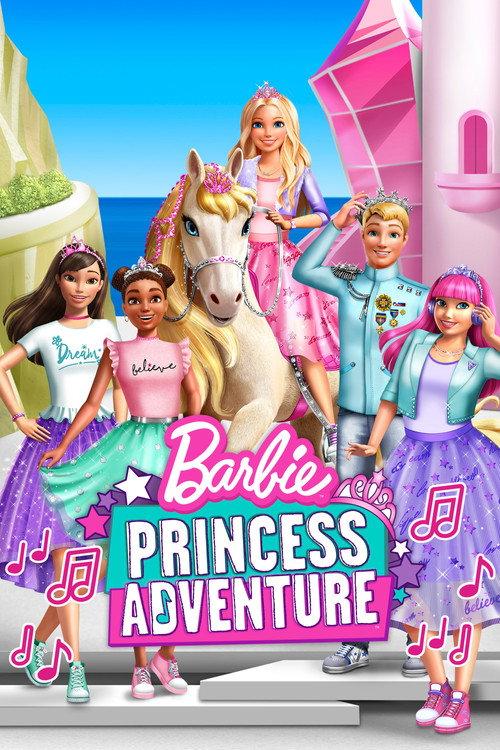 Barbie: Princess Adventure 2020 official movie poster