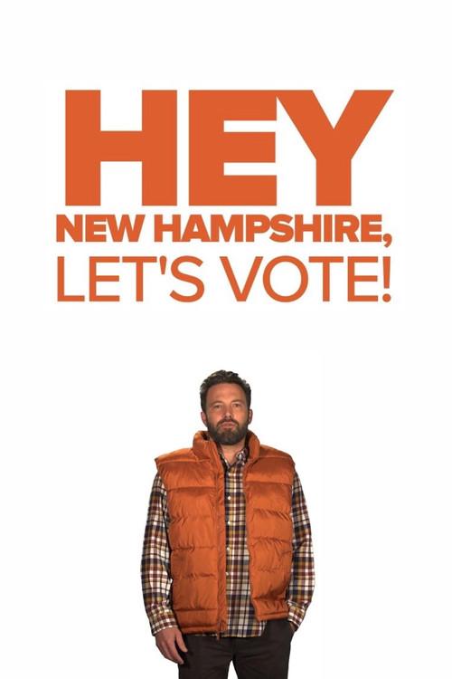 Hey New Hampshire, Let's Vote! 2016 official movie poster