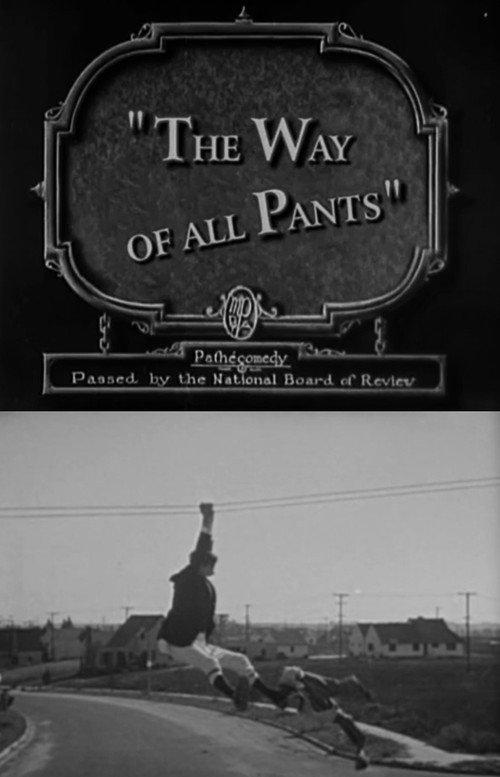 The Way of All Pants 1927 official movie poster