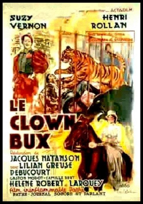 Le Clown Bux 1935 official movie poster