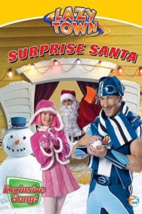 LazyTown Surprise Santa 2005 official movie poster