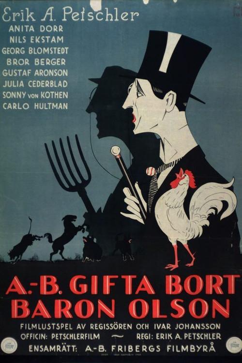 Getting Baron Olson Married, Ltd. 1928 official movie poster