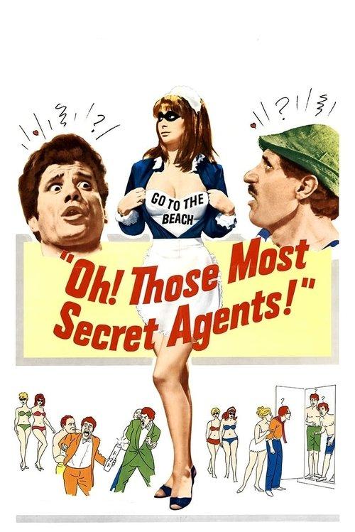 Oh! Those Most Secret Agents 1964 official movie poster