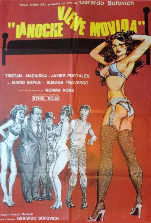La noche viene movida 1980 official movie poster