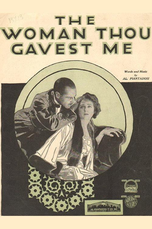 The Woman Thou Gavest Me 1919 official movie poster