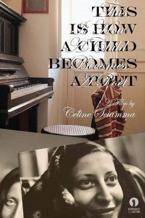 This Is How a Child Becomes a Poet 2023 official movie poster