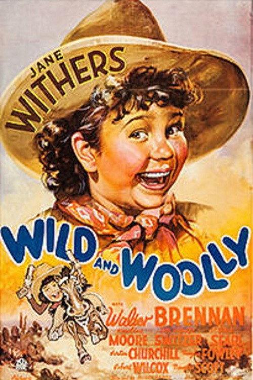 Wild and Woolly 1937 official movie poster