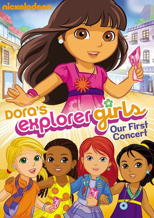 Dora's Explorer Girls: Our First Concert 2011 official movie poster