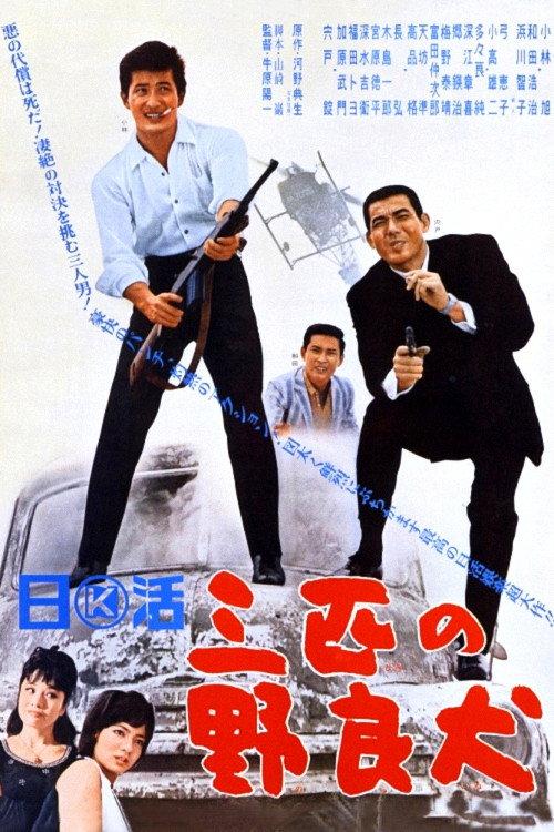 Three Stray Dogs 1965 official movie poster