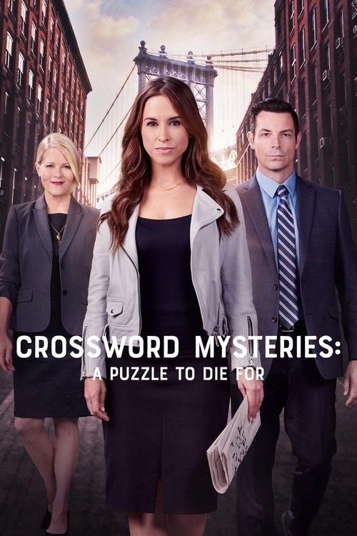 Crossword Mysteries: A Puzzle to Die For 2019 official movie poster