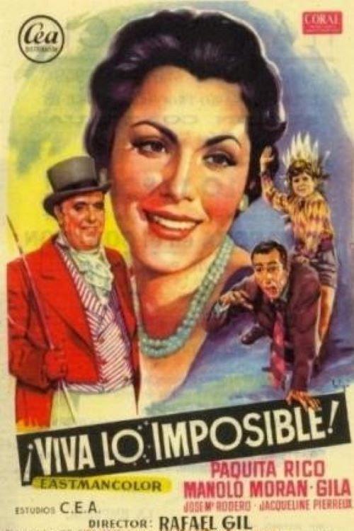 ¡Viva lo imposible! 1958 official movie poster
