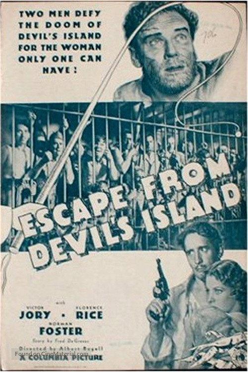 Escape from Devil's Island 1935 official movie poster