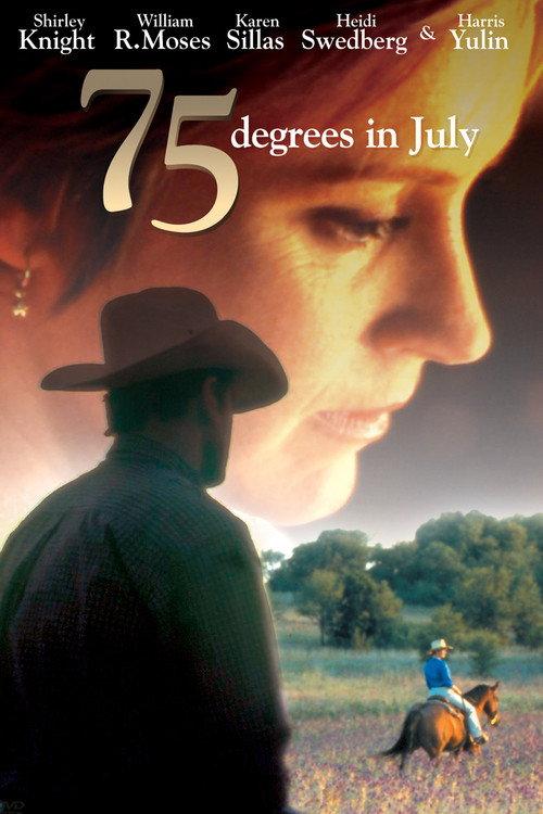75 Degrees in July 2000 official movie poster
