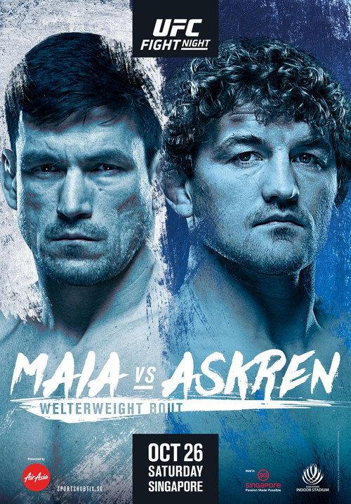 UFC Fight Night 162: Maia vs. Askren 2019 official movie poster