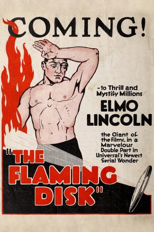 The Flaming Disk 1920 official movie poster
