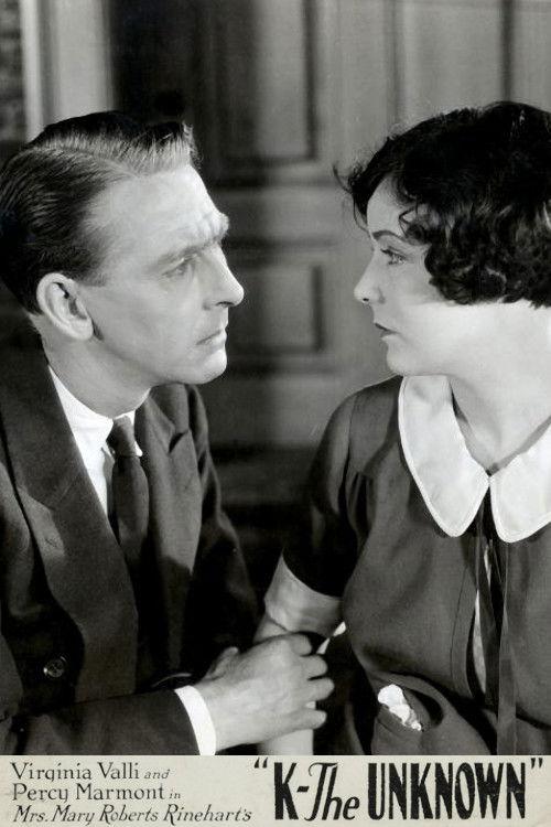 K - The Unknown 1924 official movie poster