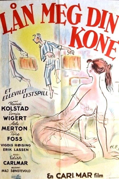Lend Me Your Wife 1958 official movie poster