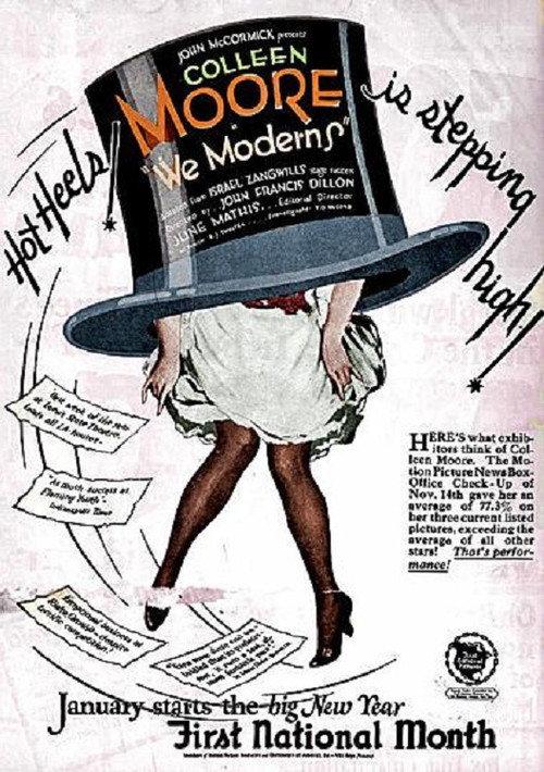 We Moderns 1925 official movie poster