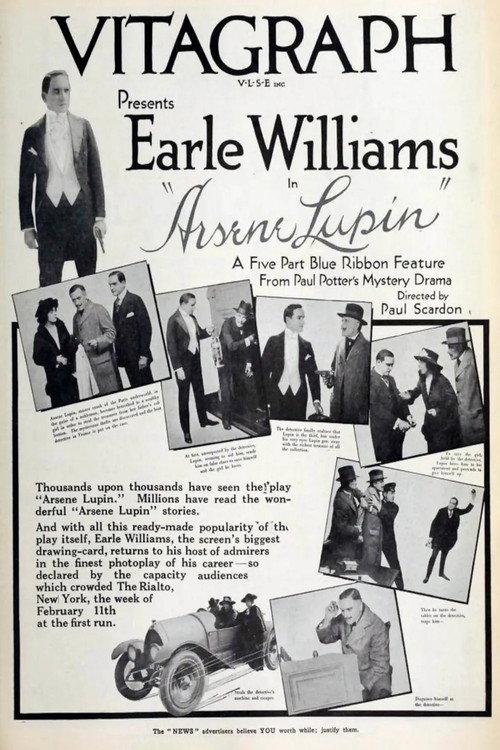 Arsene Lupin 1917 official movie poster