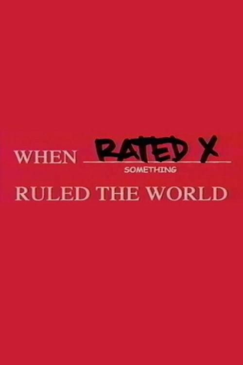 When Rated X Ruled the World 2004 official movie poster