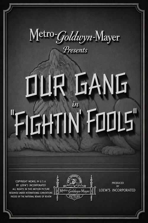Fightin' Fools 1941 official movie poster