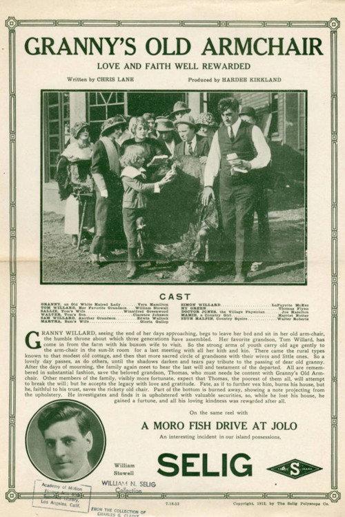 Granny's Old Armchair 1913 official movie poster