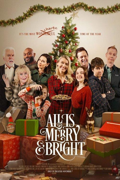 All Is Merry & Bright 2025 official movie poster