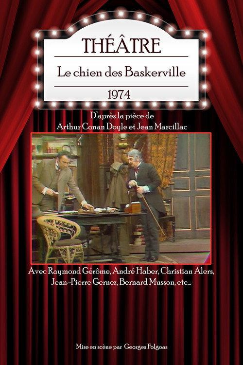 Le chien des Baskerville 1974 official movie poster