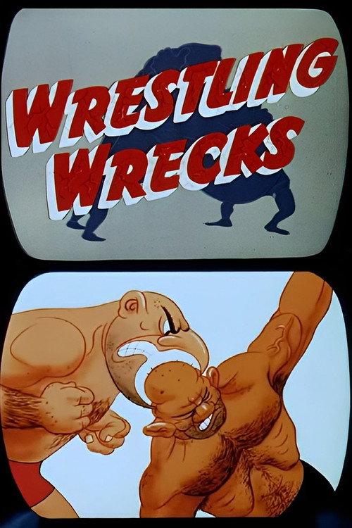 Wrestling Wrecks 1953 official movie poster