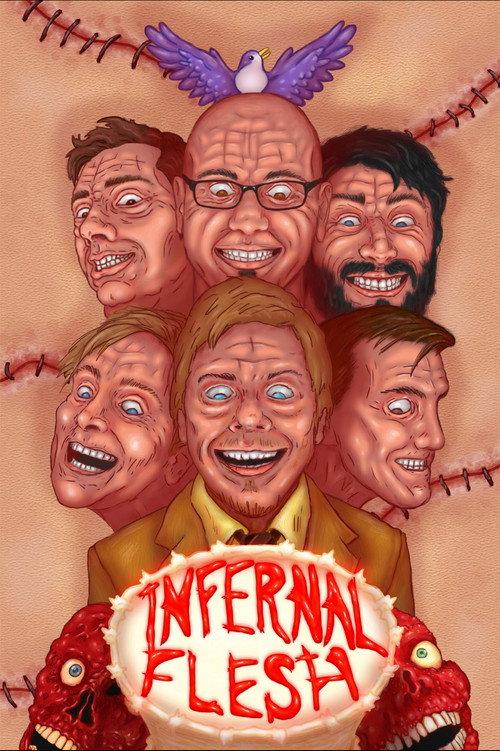 Infernal Flesh 2023 official movie poster