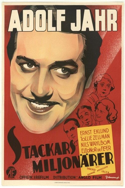 Poor Millionaires 1936 official movie poster
