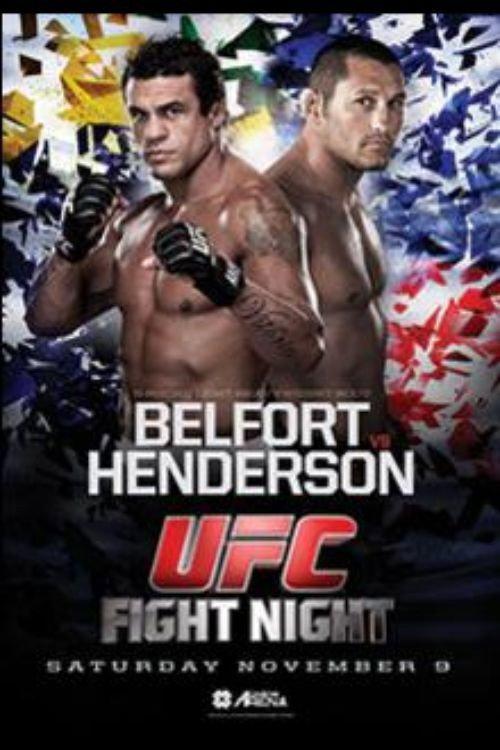 UFC Fight Night 32: Belfort vs. Henderson 2 2013 official movie poster
